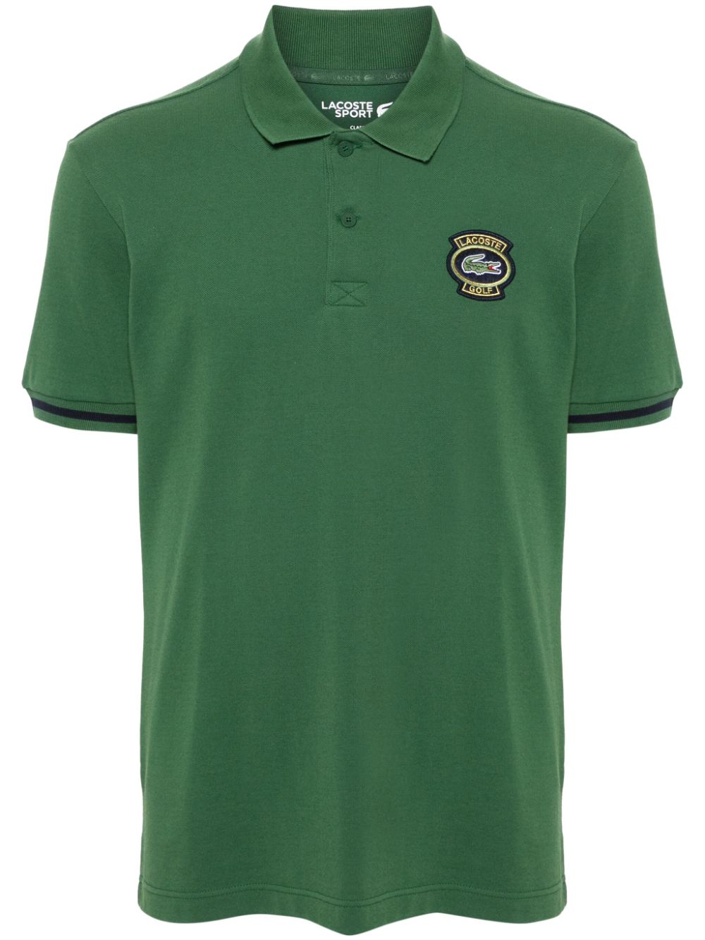 Lacoste Pikee-Poloshirt mit Logo-Patch - Grün von Lacoste