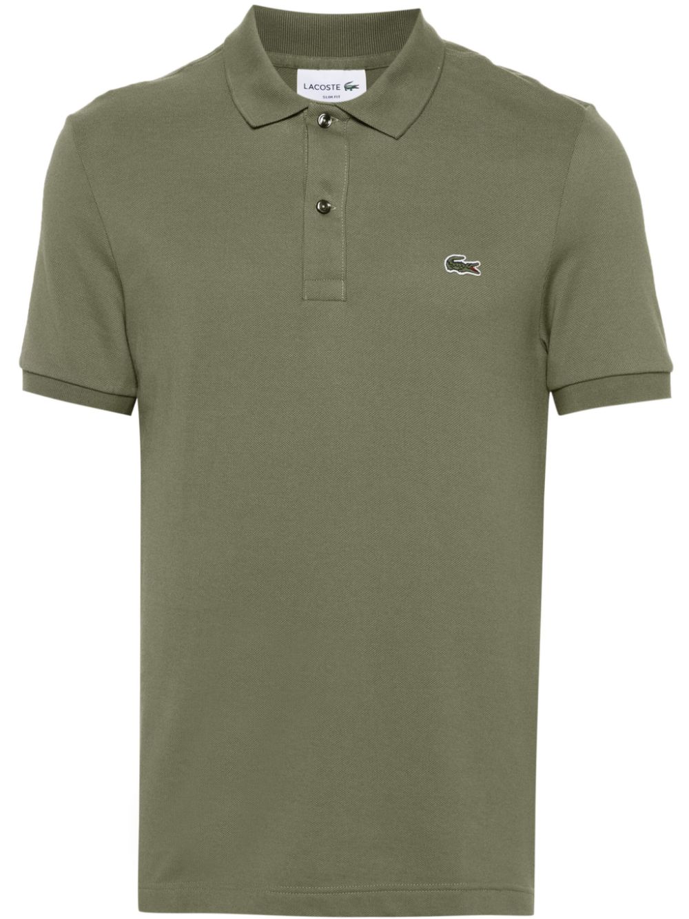 Lacoste Poloshirt mit Logo-Patch - Grün von Lacoste