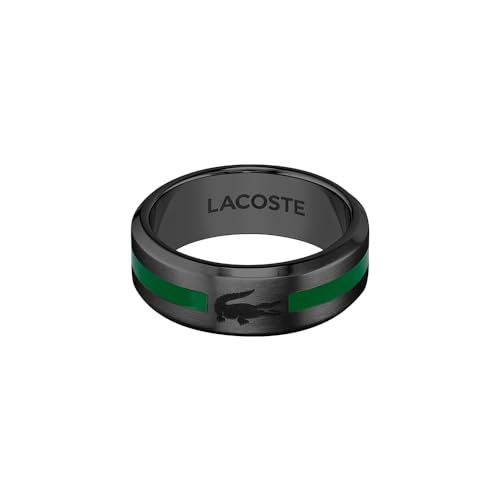 Lacoste Ring für Herren Kollektion BASELINE mit Schwarzer Ionenbeschichtung (IP) - 2040084H Lacoste Ring für Herren Kollektion BASELINE mit Schwarzer Ionenbeschichtung (IP) - 2040084H von Lacoste
