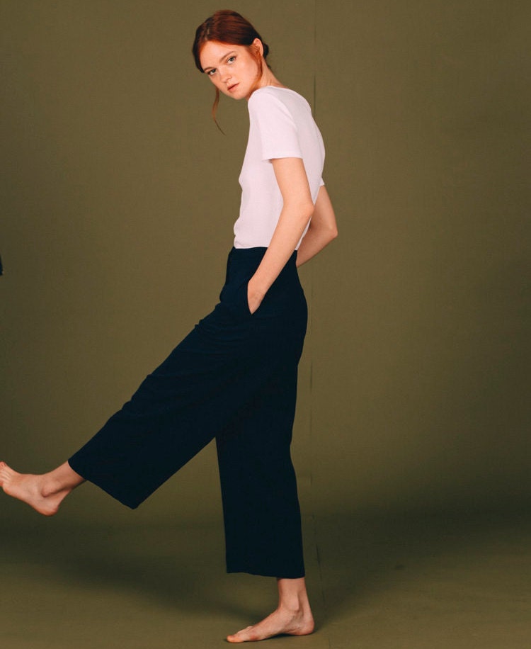 Blau Navy Hose Blau Navy Hose von Lacouturie