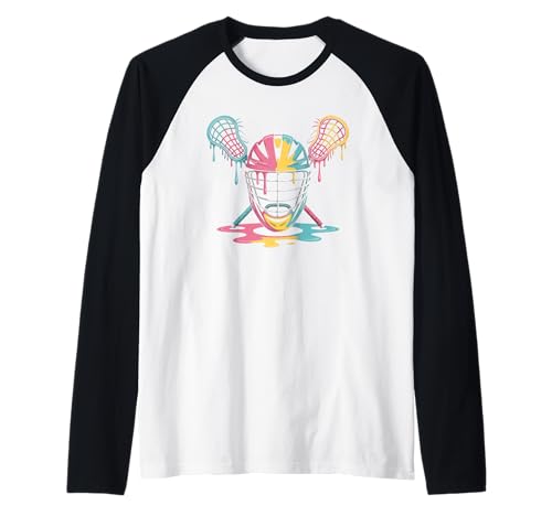 Lacrosse Ice Cream Drip Lax Jungen Helm Stick Jugend Spieler Raglan Lacrosse Ice Cream Drip Lax Jungen Helm Stick Jugend Spieler Raglan von Lacrosse Dripping Desserts Lover - DressedForDuty