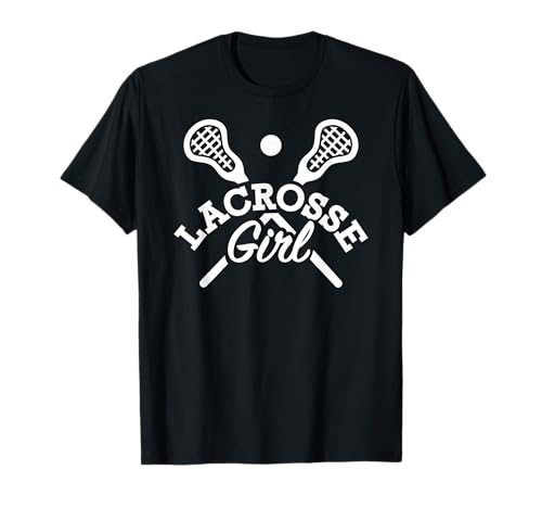 Lacrosse Mädchen T-Shirt von Lacrosse Geschenke