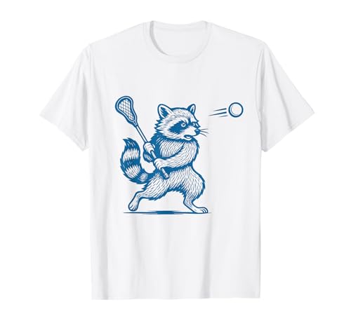 Lacrosse Raccoon Retro Lax Torwart Defender Herren Jugend Jungen T-Shirt Lacrosse Raccoon Retro Lax Torwart Defender Herren Jugend Jungen T-Shirt von Lacrosse Raccoon Goalie Sports Tees