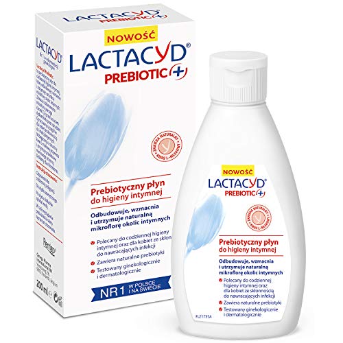 Lactacyd Prebiotic + Präbiotische Intimhygiene - Tagespflege für Frauen mit Anfälligkeit zur Wiederaufkehrung 200 ML von Lactacyd