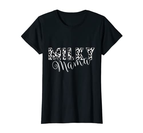 Damen Lactation Awareness Milky Mama | Lustige neue Mutter Stillen T-Shirt Damen Lactation Awareness Milky Mama | Lustige neue Mutter Stillen T-Shirt von Lactation Breastfeeding Tees & Breastfeeding Gifts