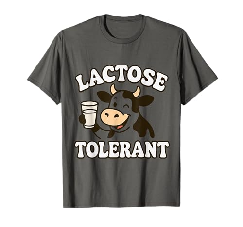 Laktosetolerant für Männer, Frauen, Kinder T-Shirt Laktosetolerant für Männer, Frauen, Kinder T-Shirt von Lactose Tolerant