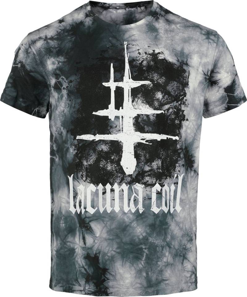 Lacuna Coil Symbol T-Shirt batik in 4XL von Lacuna Coil