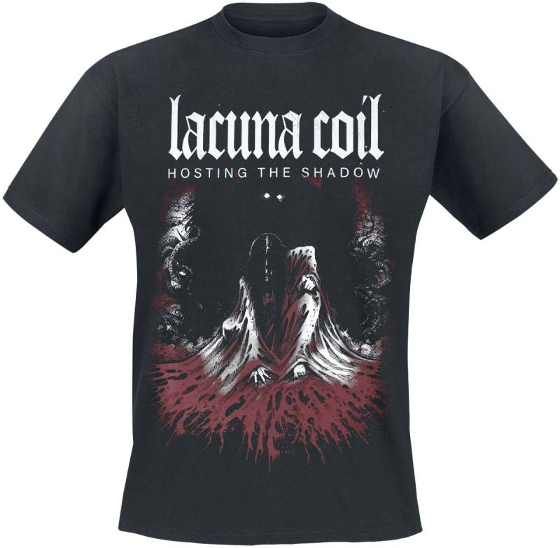 Lacuna Coil T-Shirt - Hosting The Shadow - M bis 4XL - für Männer - Größe 3XL - schwarz  - EMP exklusives Merchandise! von Lacuna Coil