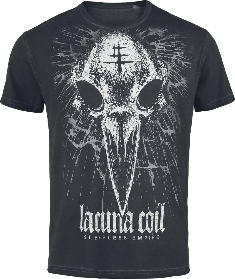 Lacuna Coil T-Shirt - Sleepless - S bis 4XL - für Männer - Größe 4XL - anthrazit  - EMP exklusives Merchandise! von Lacuna Coil