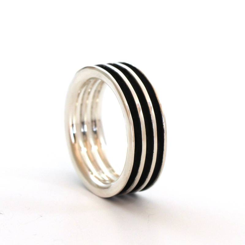 sterling Silber Band Ring Für Männer Ehering Geschenk Ihn Männerring Spinner sterling Silber Band Ring Für Männer Ehering Geschenk Ihn Männerring Spinner von LacunaJewelry