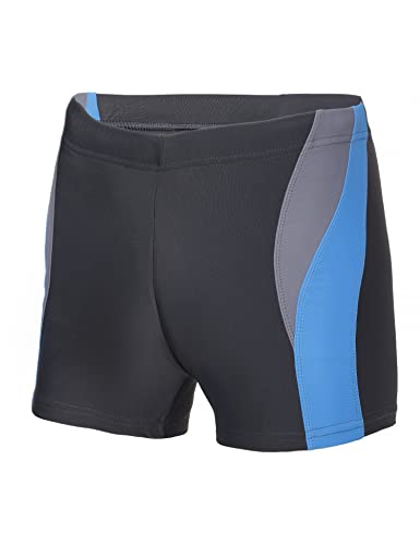 Ladeheid Badehose für Herren Schwimmhose kurz Männer Badehose Badepants eng Badeshorts LA40-255 (Graphite/Grau/Blau, 3XL) von Ladeheid