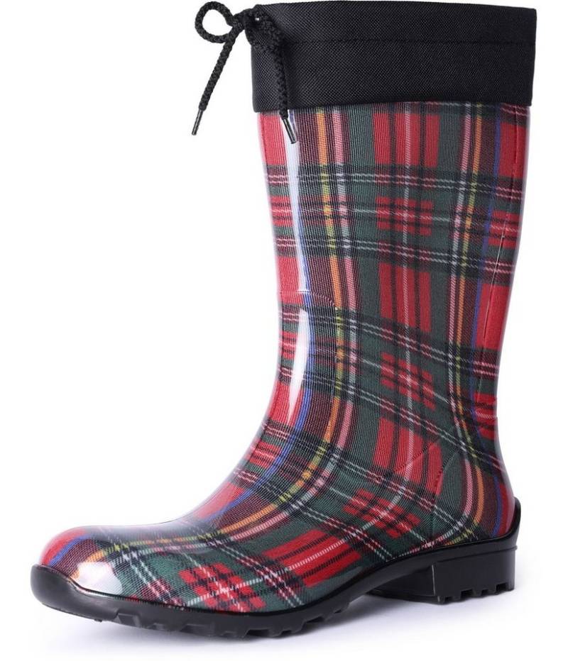 Ladeheid Damen Gummistiefel mit Stulpe LA-968 Gummistiefel von Ladeheid