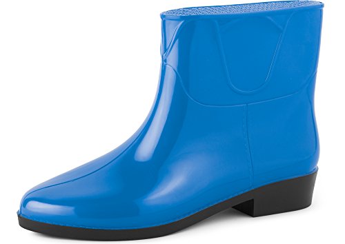 Ladeheid Damen Kurze Gummistiefel LAZT201801 (Blau, 37 EU) von Ladeheid