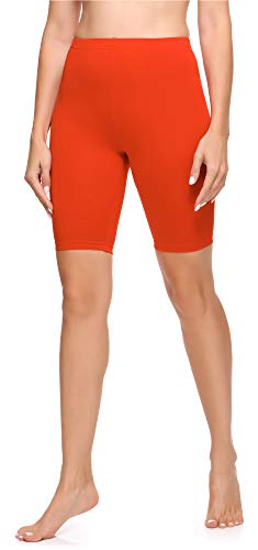 Ladeheid Damen Kurze Leggings LA40-131 (Orange, L) von Ladeheid