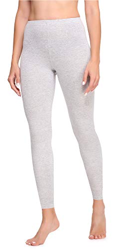 Ladeheid Damen Lange Leggings aus Viskose LA40-201(Melange, 40) von Ladeheid