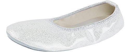 Ladeheid Damen Mädchen Ballet Flat Geschlossene Ballerinas LAAK007 (Weiß 2, 23 EU) von Ladeheid