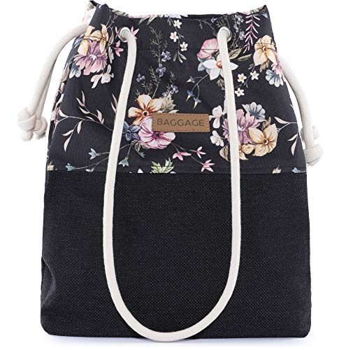 Ladeheid Damen Tasche LABG08 (Englische Rosen/Dunkelgrau-20) von Ladeheid