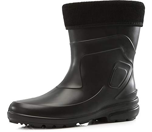 Ladeheid Damen Thermo Eva Gummistiefel federleicht LA-800-2017 (Schwarz/Schwarz, 36) von Ladeheid