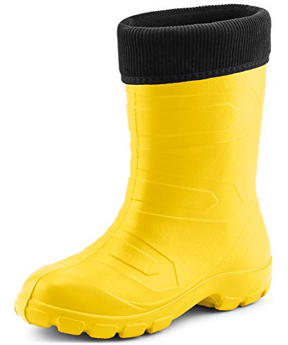 Ladeheid Damen Thermo Eva Gummistiefel federleicht LALMG879 (Gelb/Schwarz, 37 EU) von Ladeheid