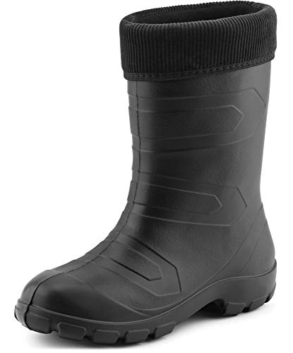 Ladeheid Damen Thermo EVA Gummistiefel federleicht LALMG879 (Schwarz/Schwarz, 36 EU) von Ladeheid