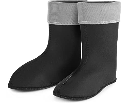 Ladeheid Damen Wärmende Stiefelsocken für Gummistiefel Innenschuh LA-800-2017 (Grau, 38 EU) von Ladeheid