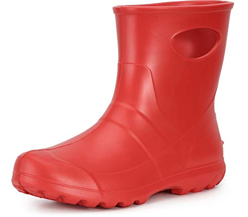 Ladeheid Damen federleichte Eva Gummistiefel LA-752 (Rot (Ohne Unteranzug), 38 EU) von Ladeheid