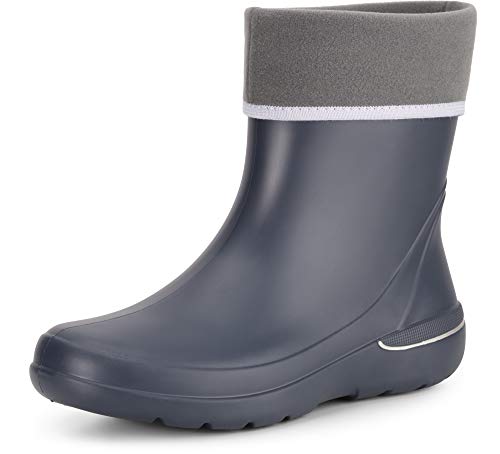 Ladeheid Damen federleichte Eva Thermo Gummistiefel gefüttert LA-CA-08 (Marine Blau, 38 EU) von Ladeheid