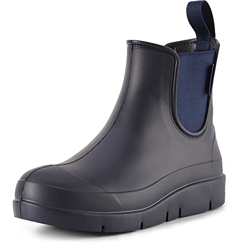 Ladeheid Damen federleichte Eva Gummistiefel LA-773 (Marineblau, 37 EU) von Ladeheid