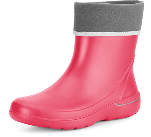 Ladeheid Damen federleichte Eva Thermo Gummistiefel gefüttert LA-CA-08 (Fuchsie, 36/37 EU) von Ladeheid