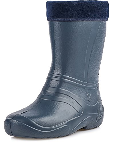 Ladeheid Damen leichte Eva Gummistiefel KL033 (Dunkelblau, 37 EU) von Ladeheid