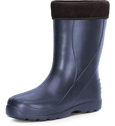 Ladeheid Damen leichte Eva Thermo Gummistiefel Regenstiefel LADW002 (Marineblau 9482, 38 EU) von Ladeheid