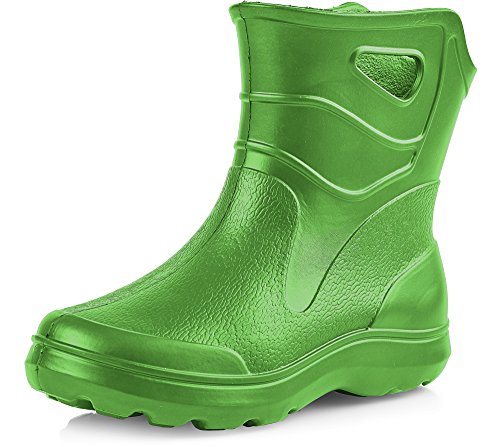 Ladeheid Damen leichte EVA Gummistiefel KL027D(Grün, 36 EU) von Ladeheid