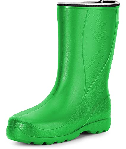 Ladeheid Damen leichte Eva Gummistiefel Regenstiefel LADW005 (Grün 1711, 42 EU) von Ladeheid
