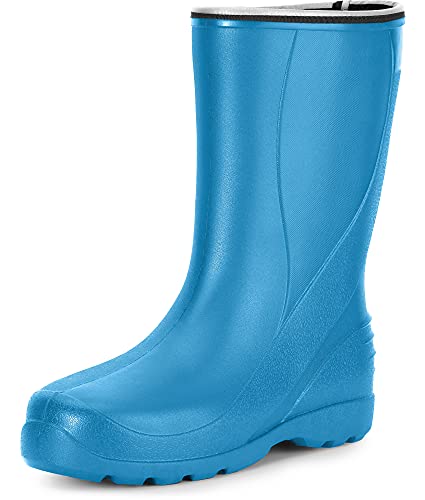 Ladeheid Damen leichte Eva Gummistiefel Regenstiefel LADW005 (Türkis 6706, 41 EU) von Ladeheid