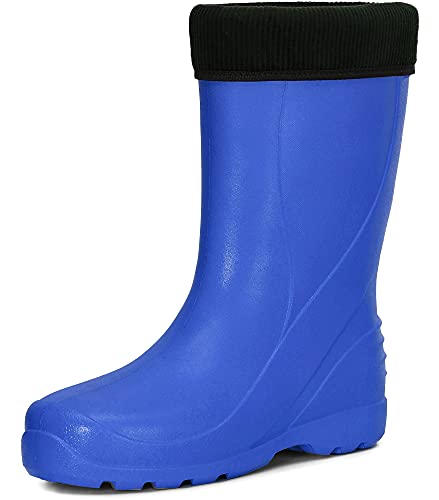 Ladeheid Damen leichte Eva Thermo Gummistiefel Regenstiefel LADW002 (Kornblume 817, 41 EU) von Ladeheid