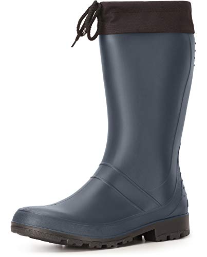 Ladeheid Damen und Herren PVC Gummistiefel LA-958 (Navy, 40 EU) von Ladeheid