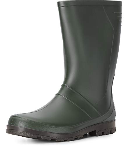 Ladeheid Damen und Herren PVC Gummistiefel LA-959 (Grün, 47 EU) von Ladeheid