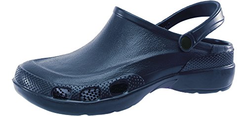 Ladeheid Damen und Herren federleichte Eva Clogs LA-885 (Dunkelblau, 36 EU) von Ladeheid