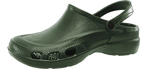 Ladeheid Damen und Herren federleichte Eva Clogs LA-885 (Grün2909, 37 EU) von Ladeheid