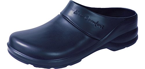 Ladeheid Damen und Herren leichte Eva Clogs Gartenclogs Gartenschuhe LA-858 (Dunkelblau, 36 EU) von Ladeheid