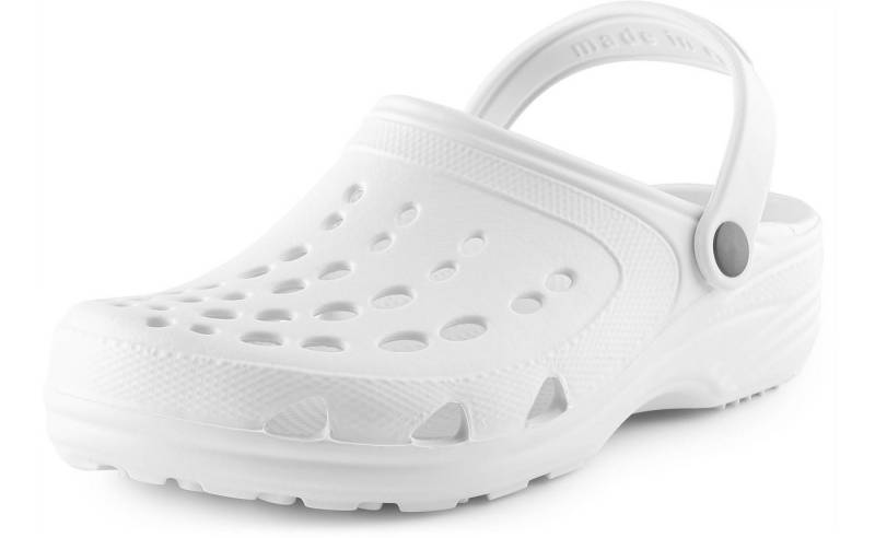 Ladeheid Damen und Herren leichte Eva Clogs mit Fersenriemen Gartenclogs Clog von Ladeheid