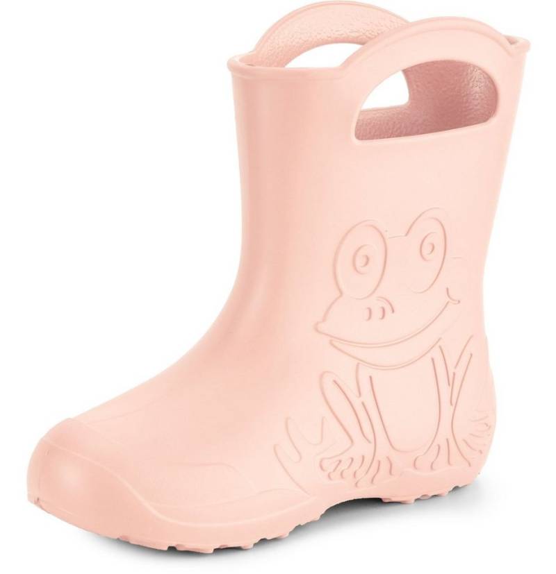 Ladeheid EVA Regenschuhe für Frauen LA-CA-09 Gummistiefel Damen federleichte Gartenschuhe mit Griffen von Ladeheid