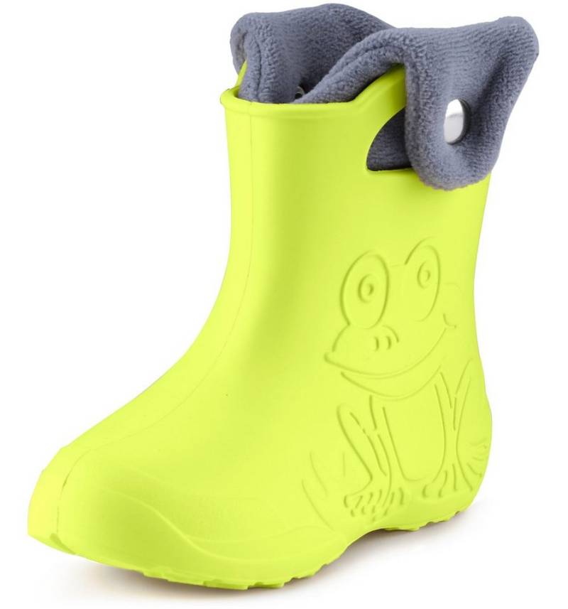 Ladeheid EVA Regenschuhe mit herausnehmbares Innenfutter LA-CA-04 Gummistiefel Kinder gefüttert und federleicht von Ladeheid