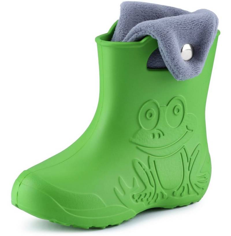 Ladeheid EVA Regenschuhe mit herausnehmbares Innenfutter LA-CA-04 Gummistiefel Kinder gefüttert und federleicht von Ladeheid