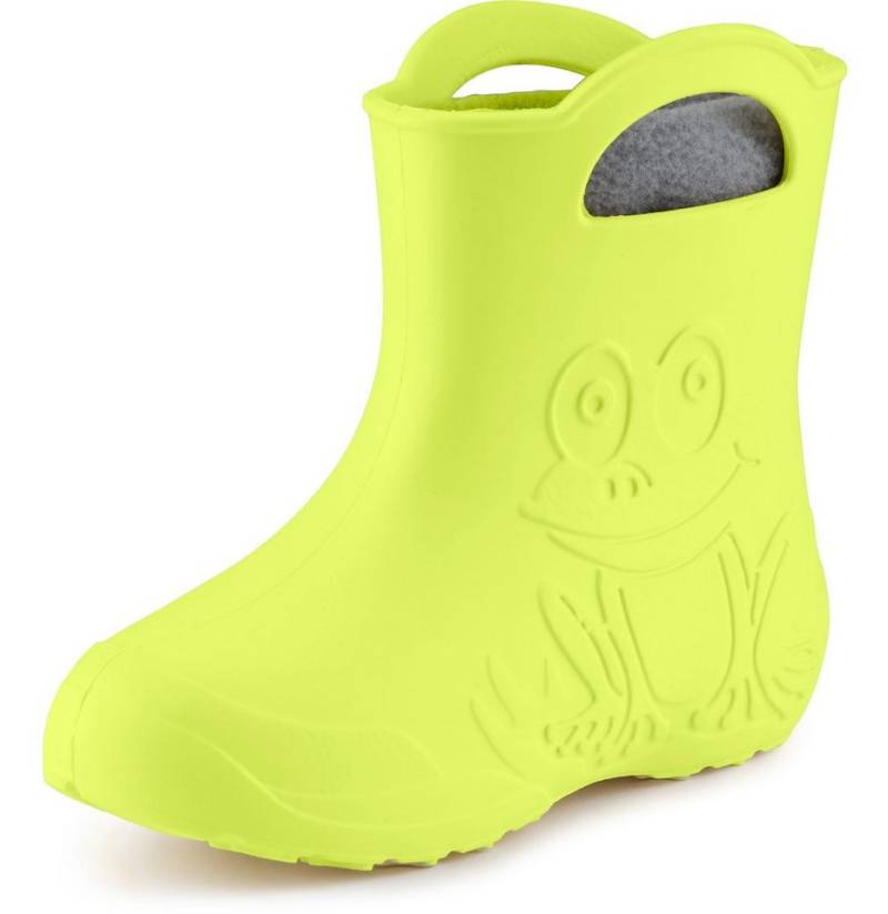 Ladeheid EVA federleichte Regenschuhe LA-CA-03 Kinder Gummistiefel mit herausnehmbares Innenfutter von Ladeheid