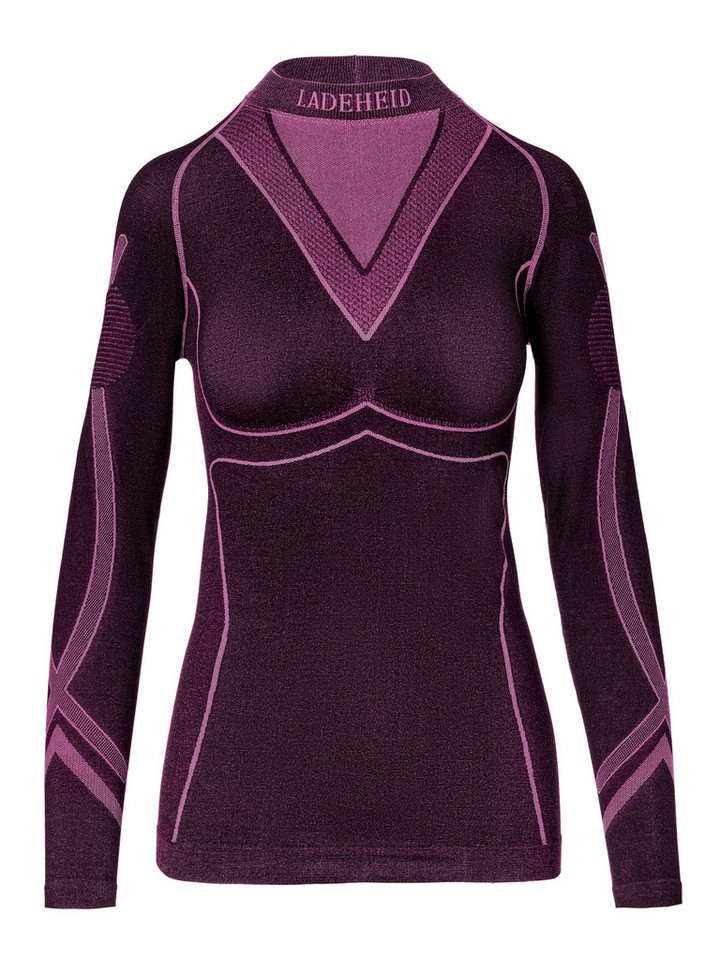 Ladeheid Funktionsunterhemd Damen Funktionsunterwäsche langarm Shirt Thermoaktiv LAGI004 von Ladeheid