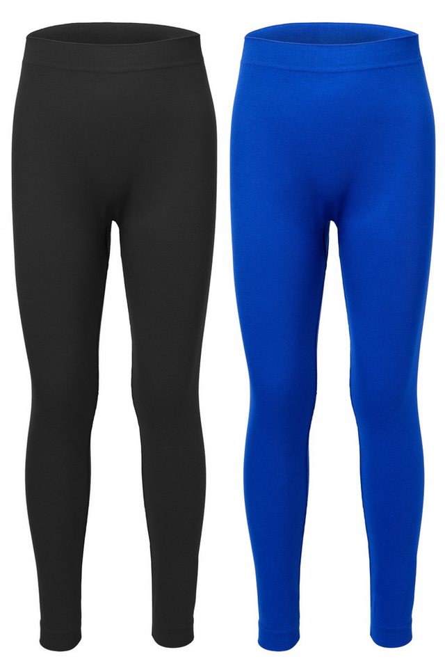 Ladeheid Funktionsunterhose 2er Pack Lange Unterhosen Kinder Jungen für Winter Sport LA40-259 (1-St) von Ladeheid