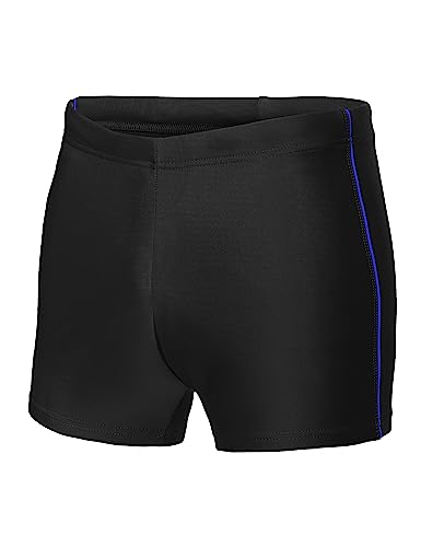 Ladeheid Herren Badehose Badeshorts Beachshorts Schwimmhose LA40-168 (173-Schwarz, 6XL) von Ladeheid