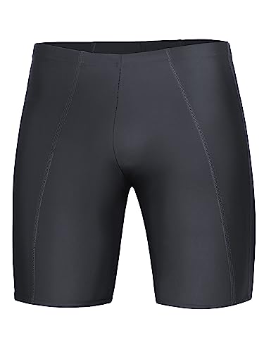 Ladeheid Herren Badehose Badeshorts Beachshorts Schwimmhose LA40-205(Graphite,XXL) von Ladeheid