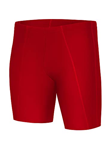 Ladeheid Herren Badehose Badeshorts Beachshorts Schwimmhose LA40-206(Rot,L) von Ladeheid